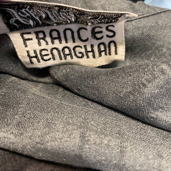 SAKS FIFTH AVENUE VTG Dark Academia Designer Professoral Retro Midi Dress‎ S - Picture 13 of 13